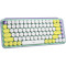 Клавиатура беспроводная LOGITECH Pop Keys Wireless Mechanical Keyboard with Emoji Keys Daydream (920-010736)