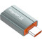Адаптер OTG COLORWAY USB-AF to Type-CM 3A Gray (CW-AD-AC)