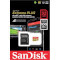 Карта пам'яті SANDISK microSDHC Extreme Plus 32GB UHS-I U3 V30 A1 Class 10 + SD-adapter (SDSQXBG-032G-GN6MA)