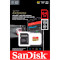 Карта памяти SANDISK microSDXC Extreme 64GB UHS-I U3 V30 A2 Class 10 + SD-adapter (SDSQXAH-064G-GN6AA)