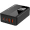 Зарядний пристрій COLORWAY Power Delivery GaN 2xUSB-C, 2xUSB-A, 100W Black (CW-CHS041PD-BK)