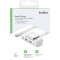 Зарядний пристрій BELKIN BoostCharge 4-Port USB Power Extender White w/USB-C cable (BUZ001BT2MWHB7)