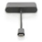 Порт-репликатор DIGITUS USB-C to HDMI/USB3.0/PD60W Black (DA-70855)
