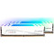 Модуль пам'яті MUSHKIN Redline Lumina RGB DDR4 3600MHz 16GB Kit 2x8GB White (MLB4C360JNNM8GX2)