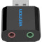 Зовнішня звукова карта VENTION USB External Sound Card Black (VAB-S17-B)