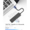 USB-хаб VENTION 4-in-1 USB-C to USB3.0x4/Micro-B Power (TGKBB)