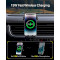 Автотримач з бездротовою зарядкою BASEUS Stable Gravitational Wireless Charging Car Mount Pro Black (SUWX030001)