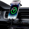 Автотримач з бездротовою зарядкою BASEUS Stable Gravitational Wireless Charging Car Mount Pro Black (SUWX030001)