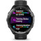 Смарт-годинник GARMIN Forerunner 965 Carbon Gray DLC Titanium with Black/Powder Gray Silicone Band (010-02809-80)