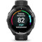 Смарт-годинник GARMIN Forerunner 965 Carbon Gray DLC Titanium with Black/Powder Gray Silicone Band (010-02809-80)