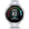 Смарт-годинник GARMIN Forerunner 965 Titanium with Whitestone/Powder Gray Silicone Band (010-02809-11/81)