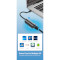 Сетевой адаптер VENTION USB-C to Ethernet Adapter Black (CFABB)