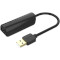 Мережевий адаптер VENTION USB 2.0 Ethernet Adapter Black