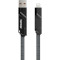 Кабель PRODA Azeada Armor PD-B96th USB-A/Type-C to Lightning/Type-C 100W 1.5м Black