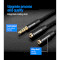 Сплиттер VENTION Audio Splitter Cable mini-jack 3.5мм - 2 x mini-jack 3.5мм 0.3м Black (BBMBY)