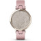 Смарт-годинник GARMIN Lily Sport Cream Gold Bezel with Dust Rose Case and Silicone Band (010-02384-13)
