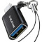 Адаптер OTG CABLETIME USB3.0 CM/AF Black (CA913688)