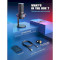 Мікрофон для стримінгу/подкастів FIFINE Ampligame A8 Black