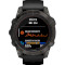 Смарт-годинник GARMIN Fenix 7 Pro Sapphire Solar 47mm Carbon Gray DLC Titanium with Black Silicone Band (010-02777-11/54)