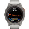 Смарт-годинник GARMIN Fenix 7 Pro Sapphire Solar 47mm Titanium with Fog Gray/Ember Orange Band (010-02777-21)