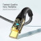 Кабель ESSAGER Interstellar Transparent Design Charging Cable Type-C to Type-C 100W 1м Black (EXCTT1-XJ01-P)