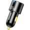 Автомобильное зарядное устройство ESSAGER Optimus Prime High Power Car Charger USB-A/USB-C 100W Black (ECCAC-QTZ01)
