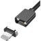 Кабель ESSAGER Magic Power Magnetic USB-A to Lightning 1м Black (EXCCXL-ML01)