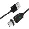 Кабель ESSAGER Magic Power Magnetic USB-A to Micro 1м Black (EXCCXM-ML01)