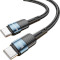 Кабель ESSAGER Star 100W Charging Cable Type-C to Type-C 1м Blue (EXCTT1-XC03)