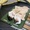 Самонадувний килимок NATUREHIKE Outdoor Self-Inflating Sleeping Mat Dark Green (NH20DZ003-DG)