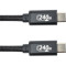 Кабель SAN GUAN USB Type-C/Type-C PD 240W 3м Black