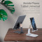 Підставка для смартфона ESSAGER Knight Foldable Desk Mobile Phone Holder Stand (Alloy) Black