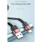 Кабель ESSAGER Star Fast Charging Data Cable 2.4A USB-A to Lightning 2м Brown (EXCL-XCA12)