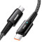 Кабель ESSAGER Sunset 100W Charging Data Cable Type-C to Type-C 2м Black (EXCTT1-CGA01)