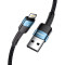 Кабель ESSAGER Star Fast Charging Data Cable 2.4A USB-A to Lightning 2м Blue (EXCL-XCA03)