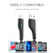 Кабель ESSAGER Rousseau Fast Charging Cable 2.4A USB-A to Lightning 0.25м Black (EXCL-LSB01)