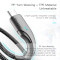Кабель ESSAGER Rousseau Fast Charging Cable 2.4A USB-A to Micro-USB 1м Black (EXCM-LS01)