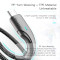 Кабель ESSAGER Rousseau Fast Charging Cable 2.4A USB-A to Micro-USB 2м Black (EXCM-LSA01)