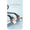 Кабель ESSAGER Star Fast Charging Data Cable 7A USB-A to Type-C 1м Blue (EXCT-XC03)