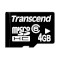 Карта пам'яті TRANSCEND microSDHC 4GB Class 6 (TS4GUSDC6)