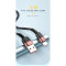 Кабель ESSAGER Star Fast Charging Data Cable 7A USB-A to Type-C 2м Brown (EXCT-XCA12)