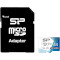 Карта пам'яті SILICON POWER microSDXC Superior Pro Colorful 64GB UHS-I U3 V30 A1 Class 10 + SD-adapter (SP064GBSTXDU3V20AB)