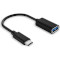 Адаптер OTG XOKO AC-230 USB-A to Type-C Black (XK-AC230-BK)