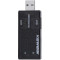 USB тестер KEWEISI KWS-10VA напряжения (3-8V) и силы тока (0-3A)