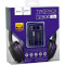 Набір навушників HOCO W24 Enlighten Set 2-in-1 Purple