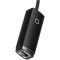 Мережевий адаптер BASEUS Lite Series Type-C to RJ45 Gigabit LAN Adapter Black (WKQX000301)