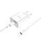 Зарядний пристрій HOCO C76A Speed source 1xUSB-C, PD20W White w/Type-C to Lightning cable (6931474746924)