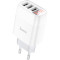 Зарядное устройство HOCO C93A Easy charge 3xUSB-A, 3.4A White (6931474760593)