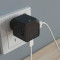 Зарядний пристрій ALLOCACOC USBcube Original 2xUSB-A, 2xUSB-C, 15W Black