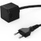 Зарядний пристрій ALLOCACOC USBcube Original 2xUSB-A, 2xUSB-C, 15W, cable 1.5m Black